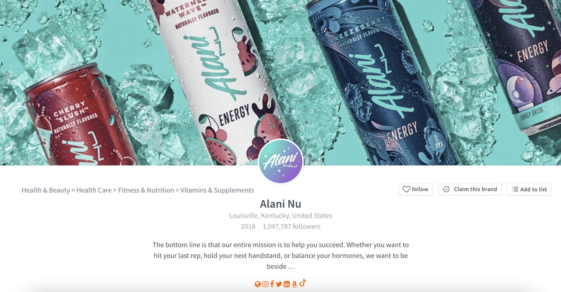 The Top 10 Energy Drink Brands